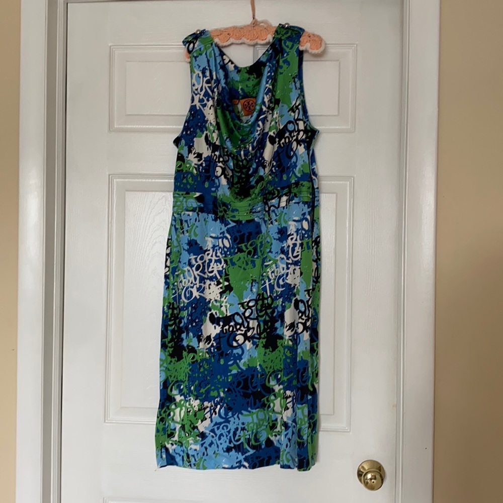 Tory Burch Large Dress with Swoop Neck
